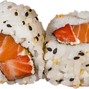 Uramaki Salmão Phila Morango