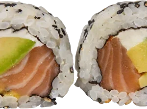 Uramaki Salmão Abacate