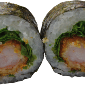Futomaki Camarão Tempura e Rúcula