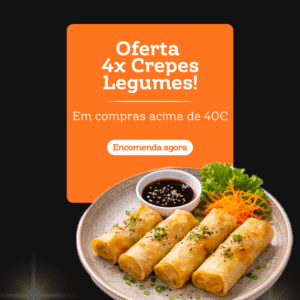 4x Crepe Legumes GRÁTIS