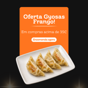 Gyosas de Frango GRÁTIS